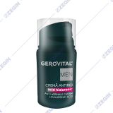 GEROVITAL MEN Anti Wrinkle Cream Hyaluronic Acid krem za lice so hijaluronska kiselina za mazi