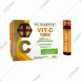marnys liposomal vitamin c 1000 lipozomalen