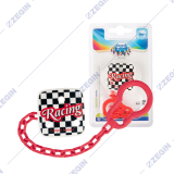 CANPOL babies Collection Racing 2_435 dummy holder multicolored lance za cucla