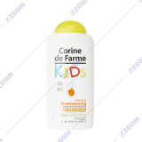 CORINE DE FARME Kids Shampoo Apricot Gently Cleanses 300 ml sampon za deca so aroma na kajsija