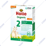 Holle Organic 2 Follow-on Goat Milk Organska posledovatelna formula za doencinja, po 6 meseci, od kozjo mleko