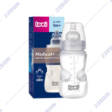 Canpol Babies Lovi anti colic Medical+ bottle 250 ml 21_562 sise so siroko grlo