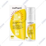 InoPharm Sun Cream Body SPF 30 krem za telo za zastita od sonce