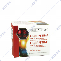 marnys l carnitine 2000 mg karnitin