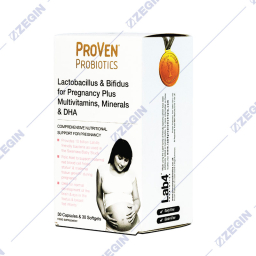 PROVEN probiotics lactobacillus&bifidus for pregnancy plus multivitamins, minerals & DHA ,  probiotik za trudnici, bremeni