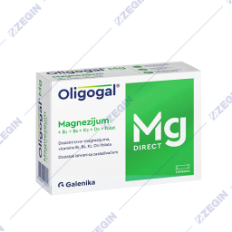 galenika oligogal magnesium+b1+b+k2+d3+folat