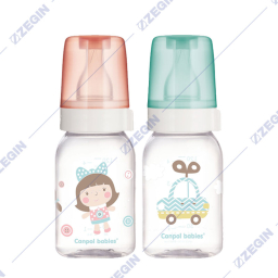 Canpol babies Glass bottle with narrow neck TOYS 120ml 42_202 sise dete bebe