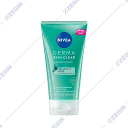 NIVEA Derma Skin Clear Anti-Blemish Scrub salicylic acid 150ml piling salicilna kiselina 