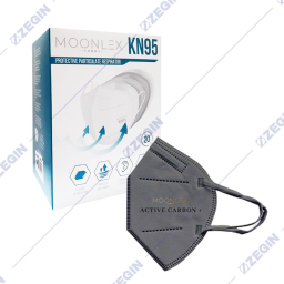 moonlex kn protective particulate respirator mask active carbon+ respiratorni maski aktiven jaglen