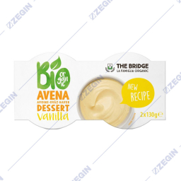 The Bridge Bio organic avena dessert vanilla 2x130g ovesen desert od vanila