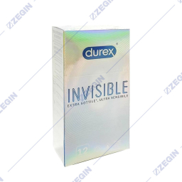 durex invisible extra sottile ultra sensibile 12 condoms kondomi prezervativi kontracepcija zastita