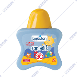 Alkaloid BECUTAN 3128 SUN Milk SPF 30 mleko za soncanje za deca