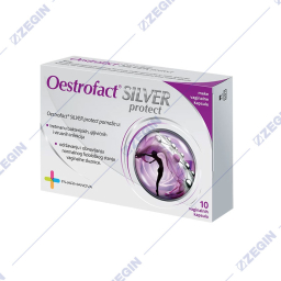 Pharmanova Oestrofact Silver Protect 10 Soft Vaginal Capsules vaginalni kapsuli