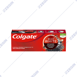 colgate max white activated charcoal toothpaste 20 ml past za zabi