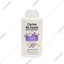 CORINE DE FARME Smoothing Shampoo with Jicama Extract, Shampooing Lissant 500ml  sampon za izmaznuvanje na kosata