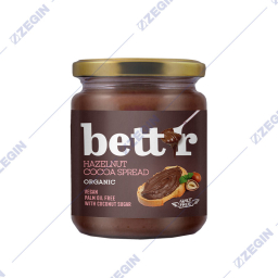 Smart Organic Bett'r Hazelnut cocoa spread 250g organski veganski namaz od kakao i lesnik