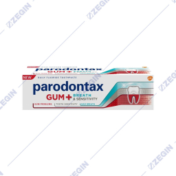 Parodontax Gum + Breath & Sensitivity Toothpaste