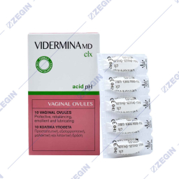GANASSINI Vidermina md clx Vaginal Ovules acid pH vaginaleti