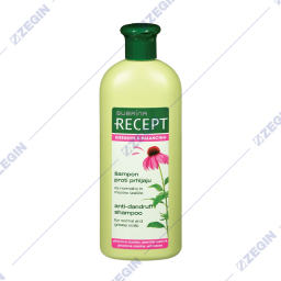 SUBRiNA RECEPT Intensive & Balancing Anti Dandruff Shampoo for normal and greasy scalp sampon protiv prvut za normalen i masen skalp