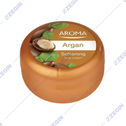 AROMA Argan Softening Face Cream Omeknuvacki krem za lice so argan