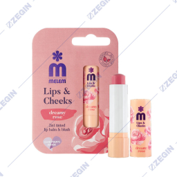 Neva Melem Lips & Cheeks Dreamy Rose 2 in 1 tinted lip balm & blush nijansiran balsam za usni i obrazi