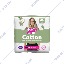 VIOLETA We Care Cotton Normal, 10 pcs higienski vloski uloski