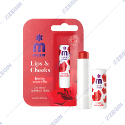 NEVA Melem Lips & Cheeks Festive Amaryllis 2 in 1 tinted lip balm & blush labelo, balsam za usni i rumenilo za obrazi