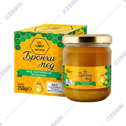Res-Kom Bronchi Honey and Propolis med so propolis