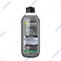 Garnier Skin Active Micellar Purifying Jelly Water with Charcoal 2 in 1 micelarna voda za cistenje lice so jaglen