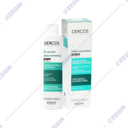 VICHY Dercos Dermatological Shampoo Oily scalp & Hair sampon za masna kosa