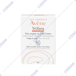 Avene TriXera Nutrition cold cream ultra-rich cleansing bar sapun