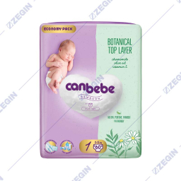 Canbebe Newborn 1, 2-5 kg, 60 pcs peleni za deca i bebinja, diapers