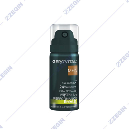 Gerovital Men Fresh Deodorant Antiperspirant 40 ml antiperspirant dezodorans za mazi