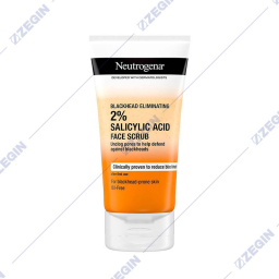 Neutrogena Blackhead Eliminating Facial Scrub 2% Salicylic Acid, 150ml piling gel za lice za otstranuvanje miteseri