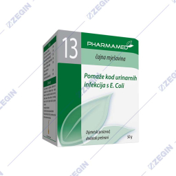 Pharmamed 13 Cajna Mesavina Protiv Urinarni infekcii so E. Coli