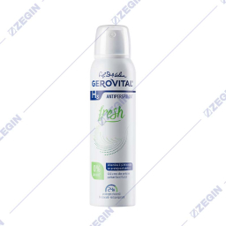 Gerovital H3 Fresh Deodorant Antiperspirant 150 ml antiperspirant dezodorans