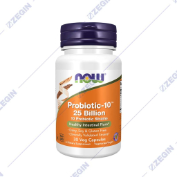 NOW Probiotic-10 25 Billion, 30 capsules probiotik