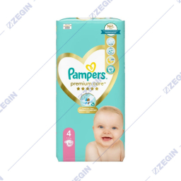 Pampers Premium Care diaper 4, 9-14 kg, 52 pcs peleni za bebinja 