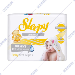 Sleepy Sensitive Baby Wet Wipes 3x50 pcs vlazni maramcinja