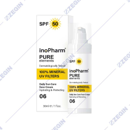 InoPharm Pure Elements Daily sun care face cream krem za lice za zastita od sonce so spf 50