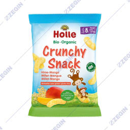 Holle Bio-Organic Crunchy Snack Millet-Mango organski krckav flips od mango i proso