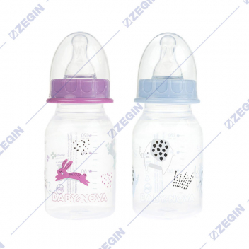 BABY NOVA 46010 plastic bottle dekorirano plasticno sise 120 ml