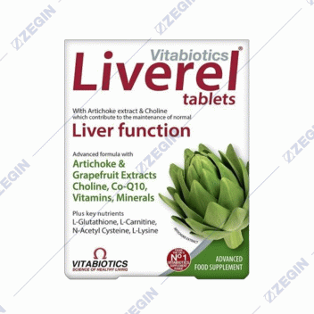 vitabiotics liverel tablets 