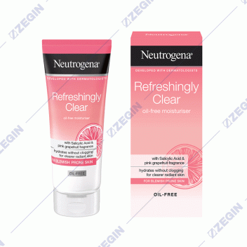 Neutrogena Refreshingly Clear oil-free moisturiser for blemish prone skin / navlaznuvacki krem za lice za koza sklona kon fleki