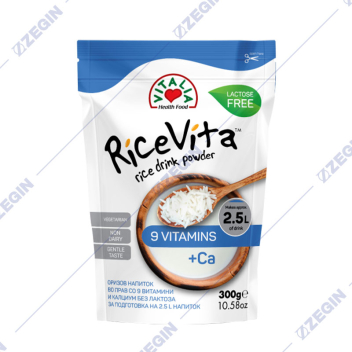 vitalia rice vita rice drink powder 9 vitamins + Ca orizov napitok mlekoso 9 vitamini