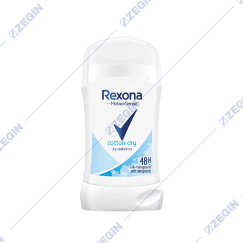 rexona cotton dry antiperspirant 48h rolon stik