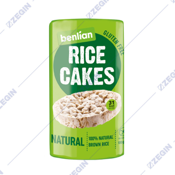 benlian rice cakes natural orizovi galeti so integralen oriz