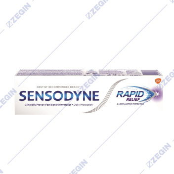 sensodine rapid relief toothpaste pasta za zabi