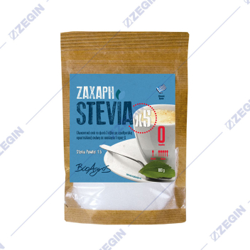 BIOAGROS Stevia powder 1:5, x5 stevia so eritrol