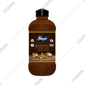 sleepy premium brown care liquid soap 1500ml tecen sapun za race premium kafen